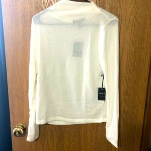 Mock neck long sleeve shirt